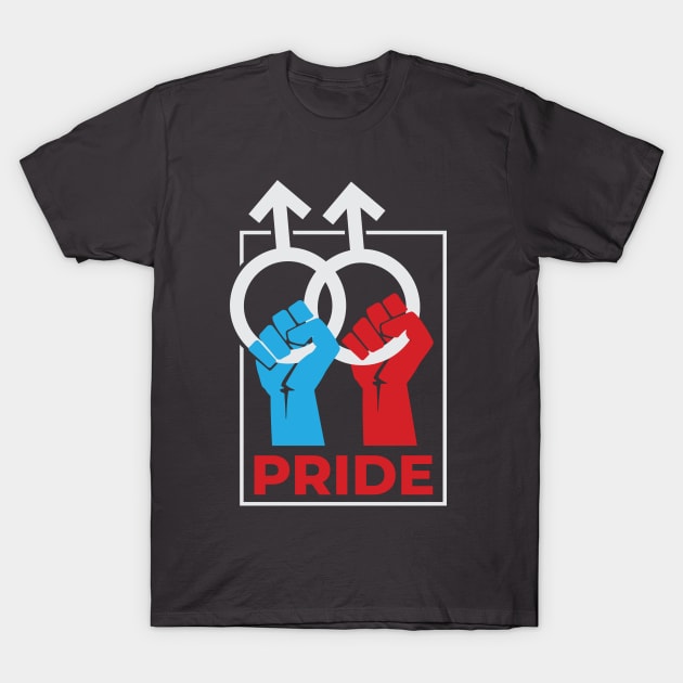 Gay Pride T-Shirt by dan89